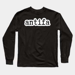 Antifa - anti facist Long Sleeve T-Shirt